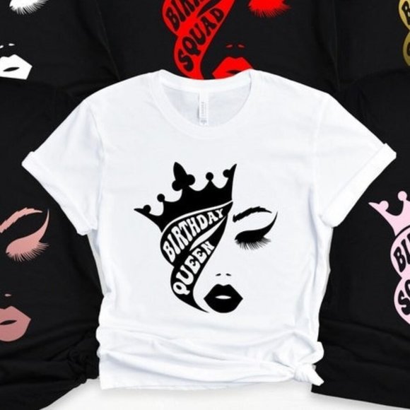 Other - Birthday Shirt Birthday Squad Shirt Birthday Queen Shirt